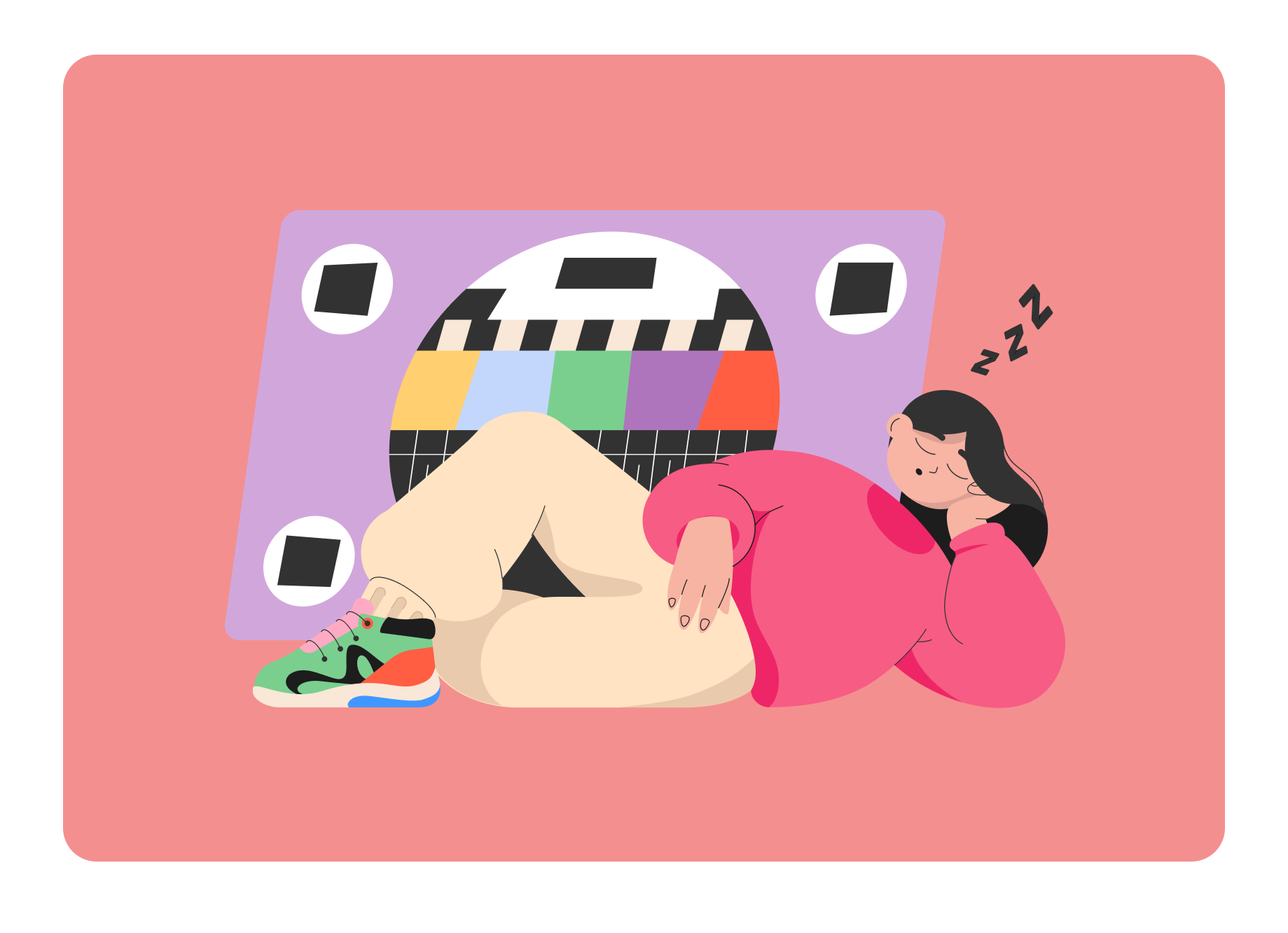 Streaming Illustration